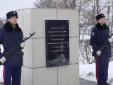 Открытие памятника в Урыве-9